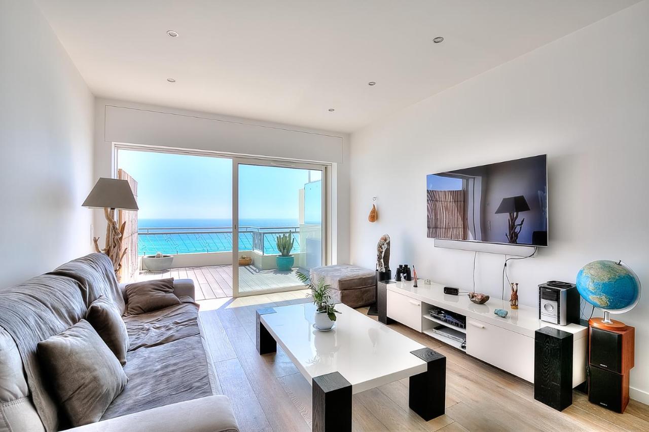 Le Florentina, Dernier Etage Avec Terrasse, Vue Sur La Baie Des Anges Διαμέρισμα Νίκαια Εξωτερικό φωτογραφία