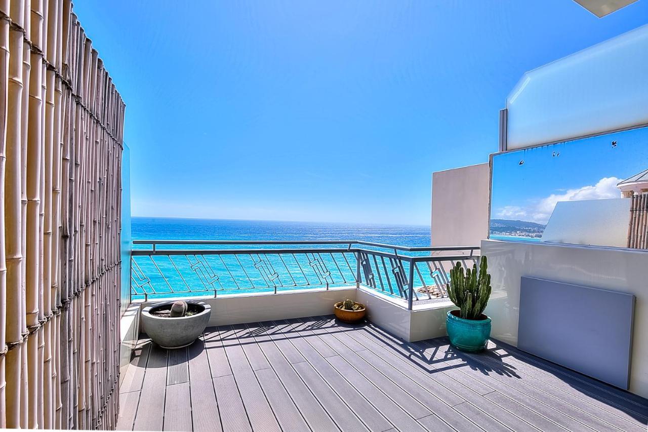 Le Florentina, Dernier Etage Avec Terrasse, Vue Sur La Baie Des Anges Διαμέρισμα Νίκαια Εξωτερικό φωτογραφία