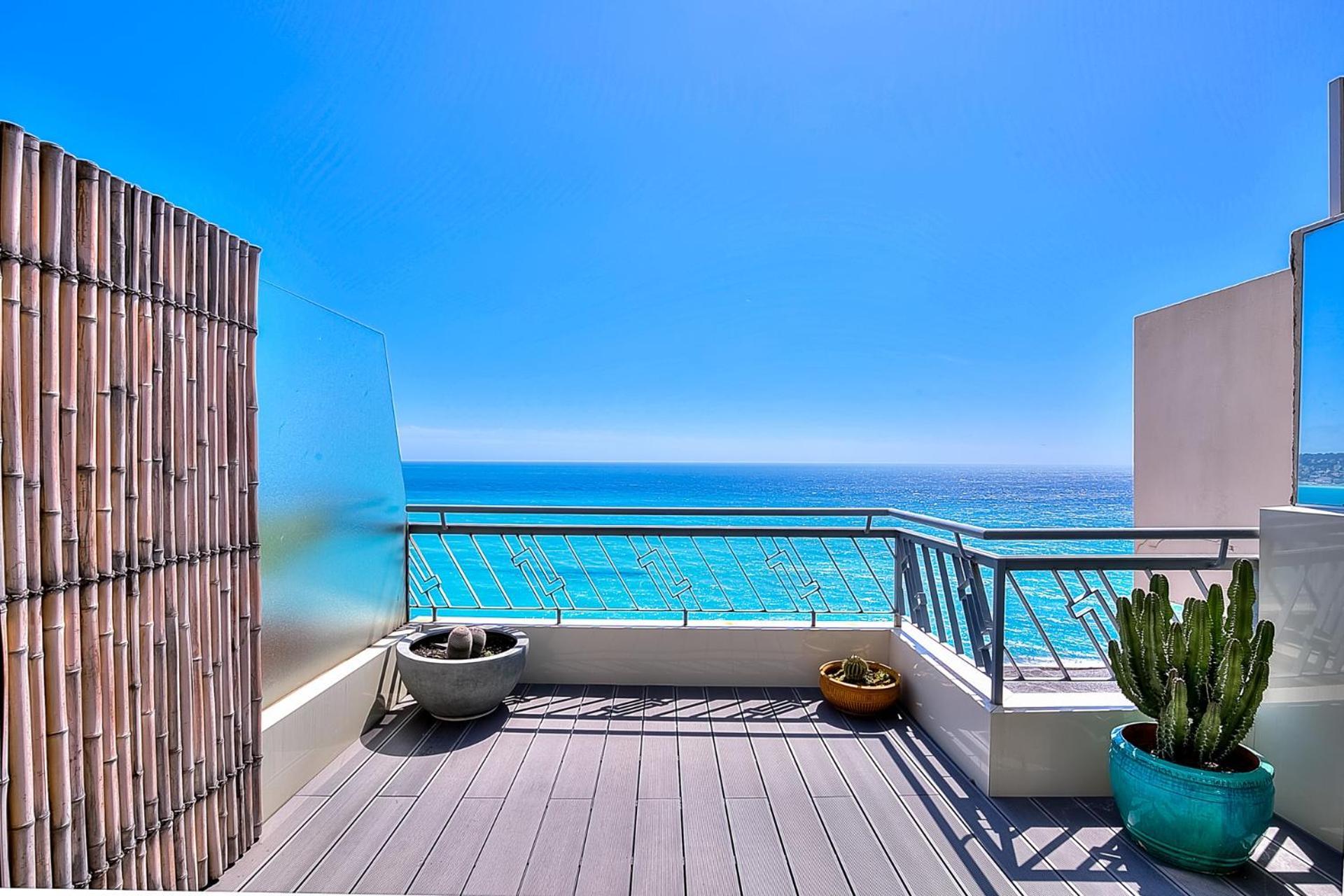 Le Florentina, Dernier Etage Avec Terrasse, Vue Sur La Baie Des Anges Διαμέρισμα Νίκαια Εξωτερικό φωτογραφία